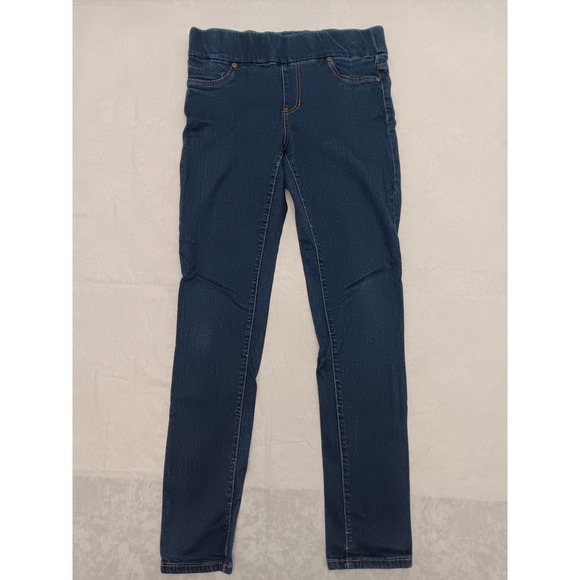 Liverpool Denim - Liverpool 10/30 Pull On Skinny Legging Jeans Dark Wash Indigo Stretch Denim